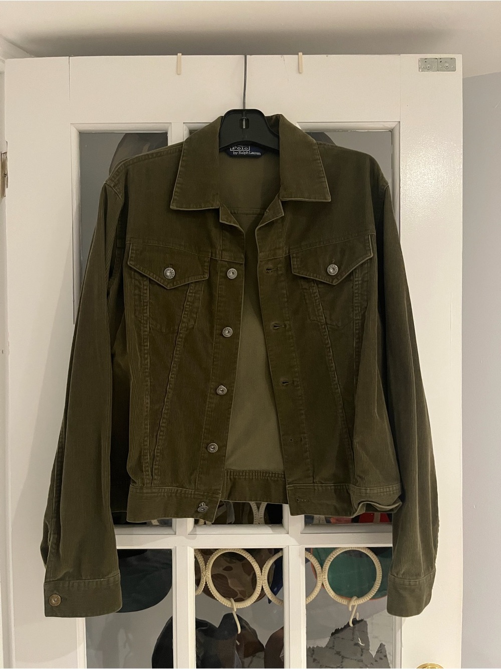 Polo Ralph Lauren Olive Green Corduroy Type 3 Jacket